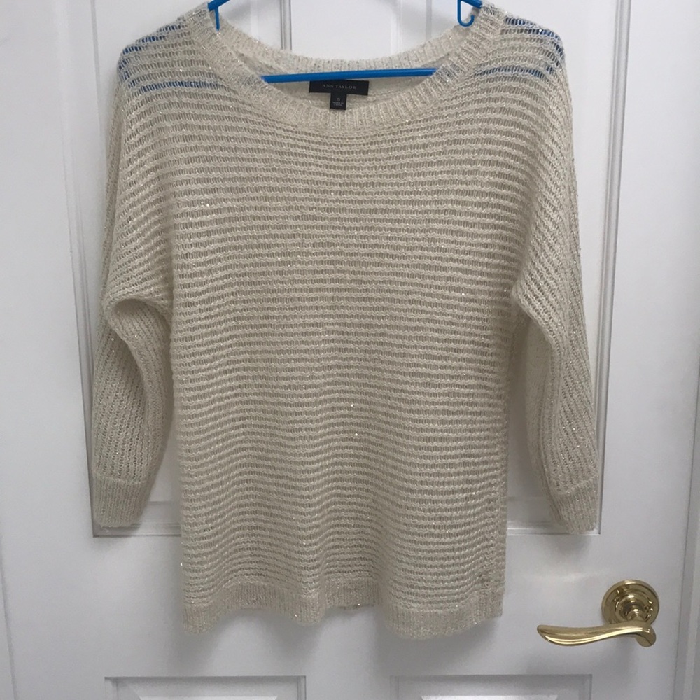 Off white knit sweater - Ann Taylor sweater